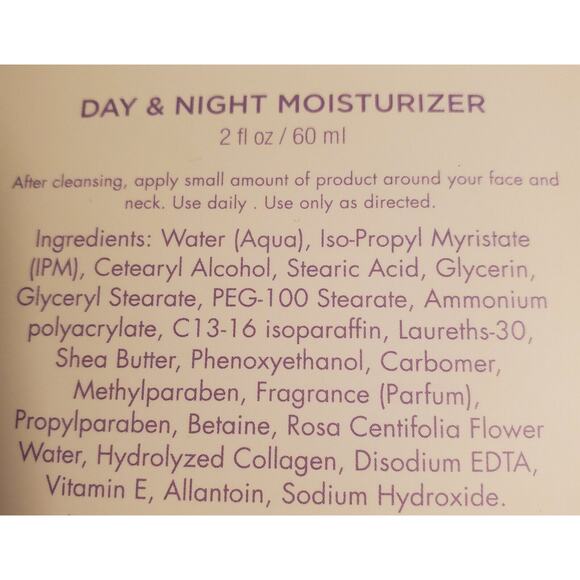 Renew Day & Night Skincare & Eye Cream Rose Collagen Retinol Peptides 2 Oz Each - Picture 5 of 5